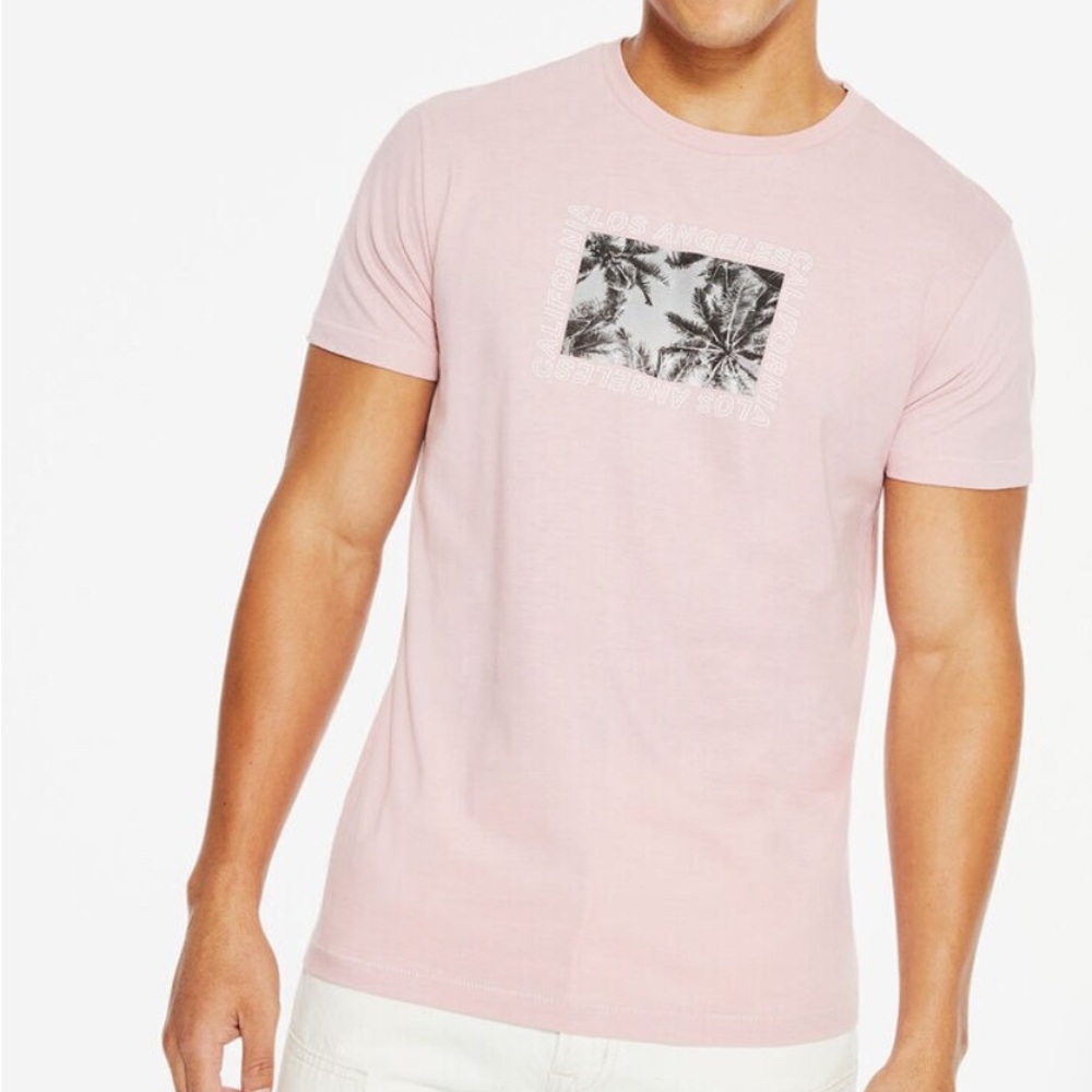 Free State Los Angeles Palms graphic t shirt size S